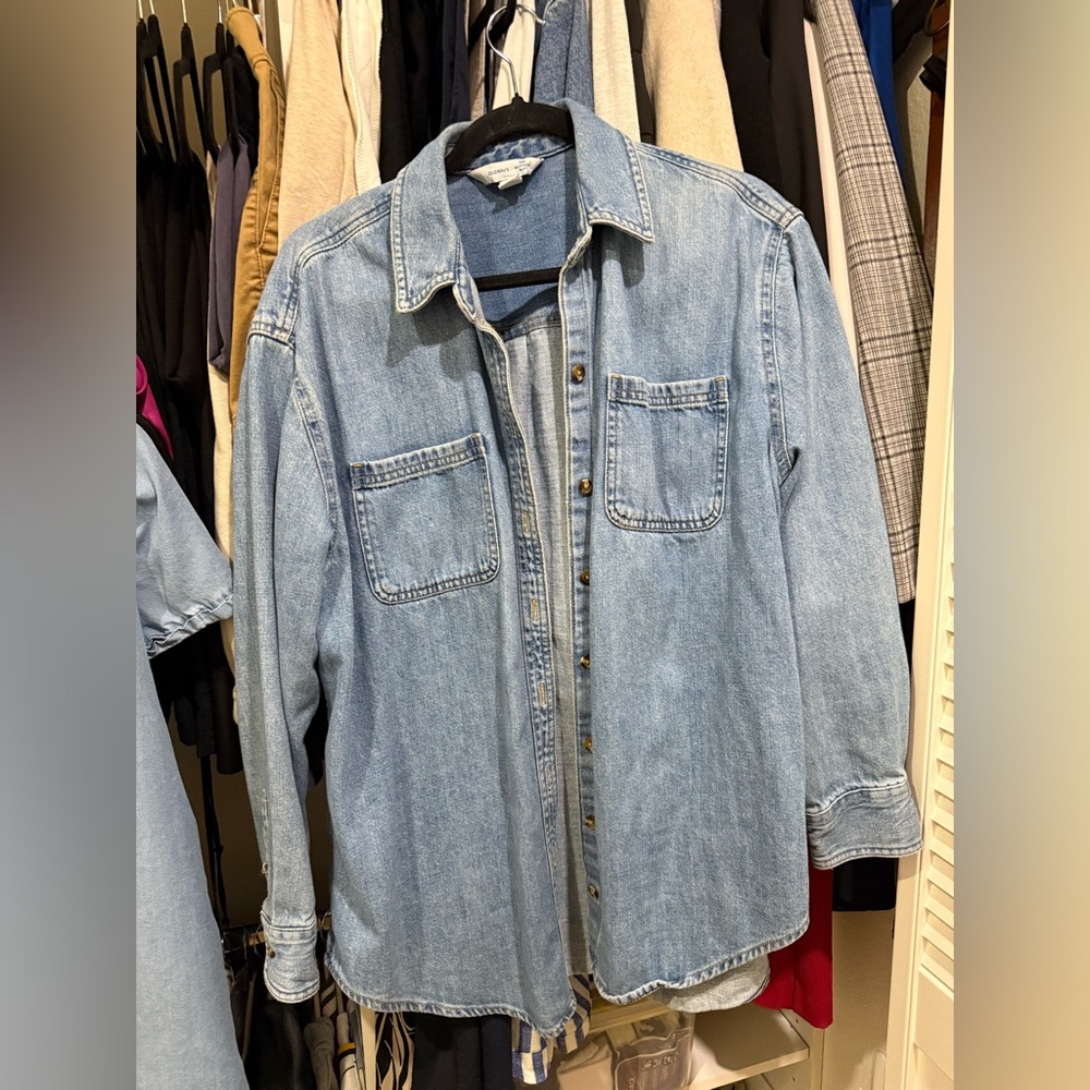 Old Navy Light Blue Jean Jacket